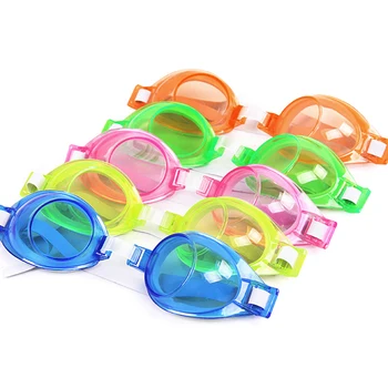 1 шт. Очки для дайвинга и серфинга, силиконовые детские противотуманные очки для плавания, милый дизайн для мальчиков и девочек, летняя одежда для плавания