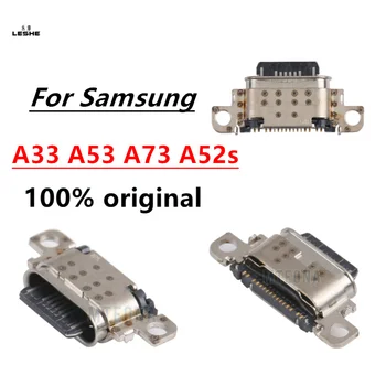 10 шт./лот Оригинальный разъем Micro USB Разъем для зарядки Samsung Galaxy A33 A53 A73 A52s 5G