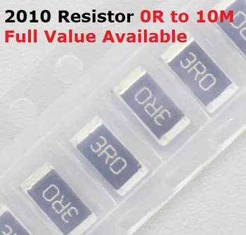 100 шт./лот SMD чип 2010 Резистор 3.3K/3.6K/3.9K/4.3K/4.7K/ Ом Сопротивление 5% 3.3/3.6/3.9/4.3/4.7/ K Резисторов 3K3 3K6 3K9 4K3 4K7