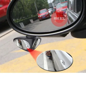 1шт зеркало Слепой зоны колеса автомобиля вспомогательное зеркало заднего вида для Peugeot 206 207 208 307 308 406 407 408 508 2008 3008 4008 5008
