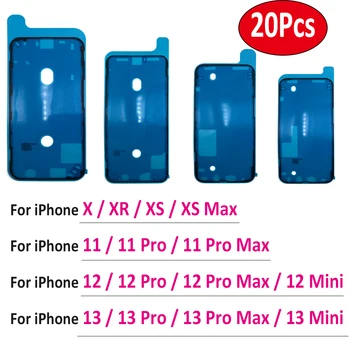 20шт, Клей Водонепроницаемый Для iPhone 13 12 mini 11 Pro Max X XR XS Max Клейкая Наклейка Клейкая Рамка ЖК-дисплея Клей
