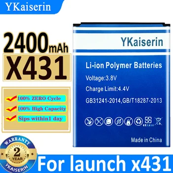 2400 мАч YKaiserin Аккумулятор для замены Launch X431 Bateria + Трек-код