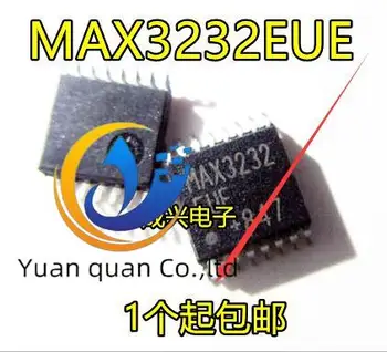 30шт оригинальный новый MAX3232 MAX3232EUE MAX3232CUE TSSOP16 RS-232 трансивер