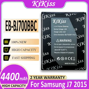4400 мАч Для Samsung Galaxy J7 2015 Edition SM J700 J700F J700H SM-J700F SM-J700H Аккумулятор EB-BJ700BBC + Номер для отслеживания