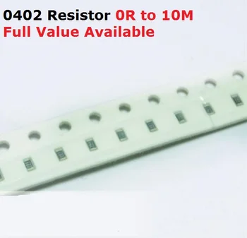 500 шт./лот SMD Чип 0402 Резистор 91K/100K/110K/120K/130K/Ом 5% Сопротивление 91/100/110/120/130/K Резисторы Бесплатная доставка