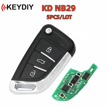 5шт KEYDIY NB29 Многофункциональный Ключ Дистанционного Управления 3 Кнопки Автомобильный Дистанционный Ключ для KD900/MINI/KD-X2 Программатор Автомобильный Ключ Серии NB