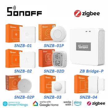 SONOFF ZB Bridge-P Умный дом Zigbee 3.0 Bridge PRO Дистанционное управление устройствами ZigBee И Wi-Fi В приложении eWeLink До 128 вспомогательных устройств