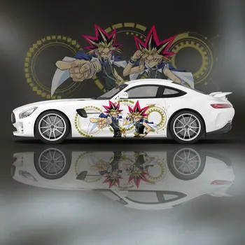 Yu-Gi-Oh! Аниме Наклейки на кузов автомобиля Иташа Виниловая Наклейка на бок автомобиля Наклейка на автомобиль Автомобильная Декоративная Пленка