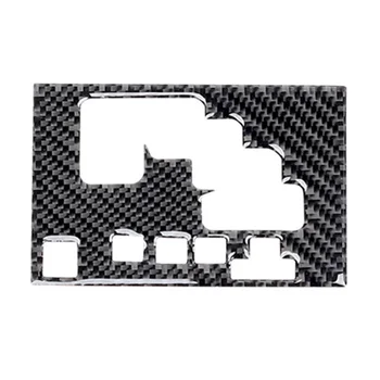 Автомобильная Декоративная Накладка для Переключения Передач 4Runner 2010-2021 Автомобильный Аксессуар Внутренняя Отделка Автомобиля Из Углеродного Волокна