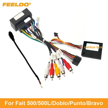 Автомобильный 16-контактный адаптер жгута проводов FEELDO для монтажной головки Fait 500 / 500L/ Doblo / Punto / Bravo / Ducato