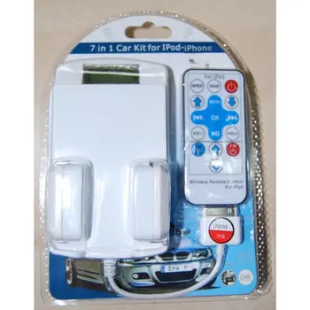 Автомобильный комплект 7 в 1 для iPod, Iphone, Iphone 3G и Itouch.