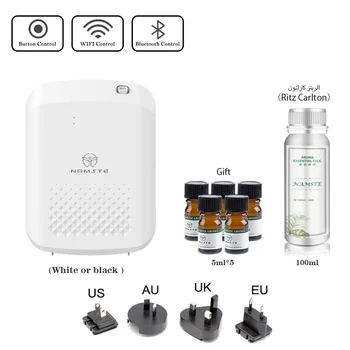 Арома-диффузор Namste Bluetooth, Электрический Ароматический Оазис, 1000 м3, 100 мл эфирного масла, освежитель для дома