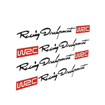 Виниловые наклейки для автомобильных ручек WRC Rally Racing в полоску для Renault Kadjar Koleos 2016-2018