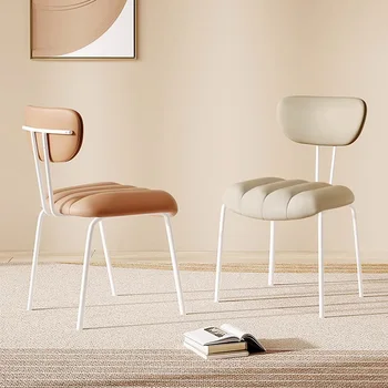Высокие обеденные стулья Cafe Nordic для салона, Платформа со спинкой, Стулья для столовой в гостиной, Современный Табурет Muebles Мебель для дома YX50DC