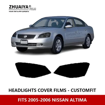 Для NISSAN ALTIMA 2005-2006, Внешняя фара автомобиля, защита от царапин, предварительно нарезанная защитная пленка PPF, пленка для ремонта, автомобильные наклейки, аксессуары