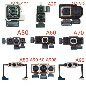 Для Samsung Galaxy A10 A20 A30 A40 A50 A60 A70 A80 A90 5G A01 A02 A12 Основная камера заднего Вида Большой Модуль камеры Гибкий Кабель