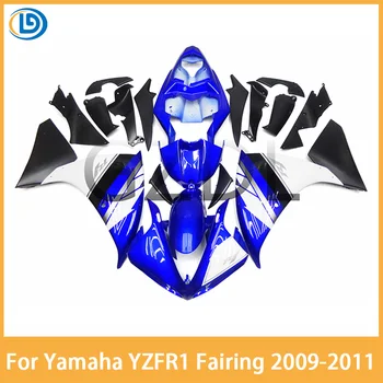 Для Yamaha YZFR1 YZF R1 Yzfr1 2009 2010 2011 Мотоцикл ABS Впрыск Полный Корпус Автомобиля Защитная Пластина Защитная Крышка Комплект Обтекателей