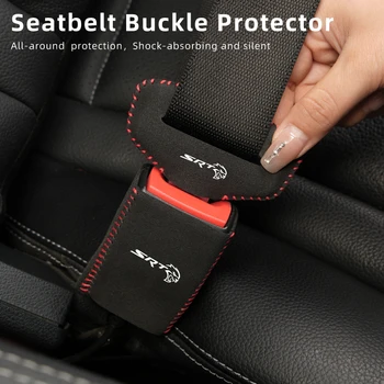 Защита ремня безопасности автомобиля, Универсальный кожаный защитный чехол от царапин, Аксессуары для Dodge Journey Charger Challenger Caliber