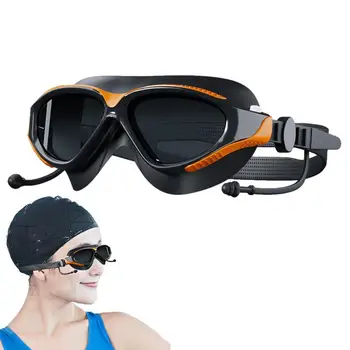 Защитные очки с защитой от тумана, водные очки для взрослых, Защитные очки для плавания с четким зрением, удобные водные очки для плавания в море