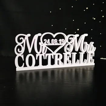 Изготовленный на заказ логотип свадебного стола и фамилия свадьбы, украшенные логотипом Мистера и миссис Свадебный Реквизит Для Фотосессии Подарок для Новобрачных Rust