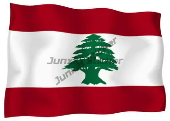 Индивидуальная наклейка Флаг Автомобильный флаг на бампер Ливан-Наклейка для ноутбуков, тумблеров, окон, автомобилей, грузовиков, стен, наклейка на топливный бак