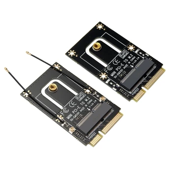 Конвертер NGFF Key E в Mini PCIE адаптер Плата расширения для беспроводного модуля M2