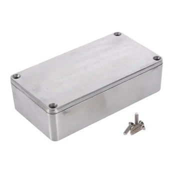 Коробка для проекта электроники из литого под давлением алюминия, корпус для инструмента, водонепроницаемый, стандарт 1590B, 112x60x31 мм