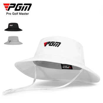 Мужская шляпа для гольфа PGM, Регулируемая ветрозащитная веревочная кепка, впитывающая пот лента, Рыбацкие шляпы MZ059