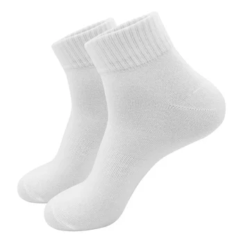 Мужские носки из чистого хлопка весной и летом, мужские носки с двумя иглами, предотвращающие впитывание мужского пота