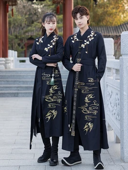 Мужчины и женщины с одинаковым стилем законного рыцарства красивый танский костюм в китайском стиле domy man elements пара комплектов