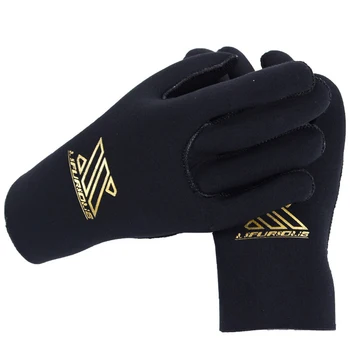 Новые 3 мм неопреновые перчатки для дайвинга, черные противоскользящие перчатки для подводной охоты, рыбалки, дайвинга, теплые противоскользящие перчатки для серфинга, плавания