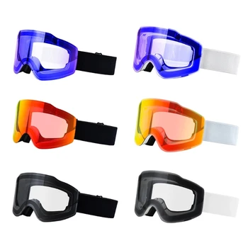 Очки для сноуборда Лыжные очки с защитой от ультрафиолета для катания на сноуборде