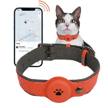 Ошейник-локатор для домашних животных, водонепроницаемый ошейник-GPS-трекер для собак для IOS, легкий безопасный локатор для домашних животных, защищающий от потери, подходит для маленьких средних и крупных собак