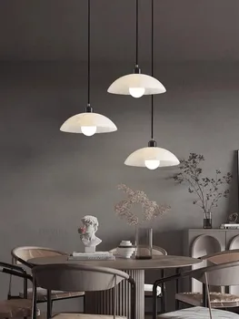 Подвесные светильники в стиле Home Deco из мрамора с регулируемой яркостью, подвесные светильники для столовой