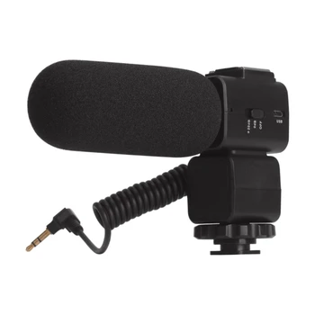 Портативный конденсаторный микрофон для видеозаписи Микрофон для телефона DSLR