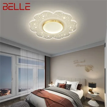 Потолочные современные простые светильники BELLE Creative Light со светодиодной подсветкой для спальни