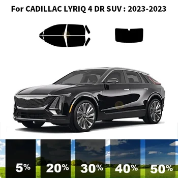 Предварительно Обработанная нанокерамика car UV Window Tint Kit Автомобильная Оконная Пленка Для CADILLAC LYRIQ 4 DR SUV 2023-2023