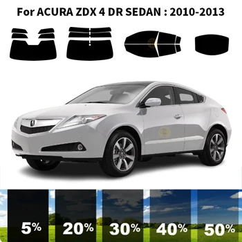 Предварительно Обработанная нанокерамика car UV Window Tint Kit Автомобильная Оконная Пленка Для ACURA ZDX 4 DR СЕДАН 2010-2013
