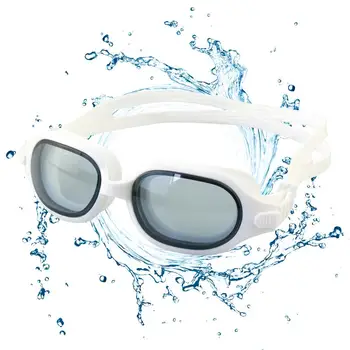 Противотуманные плавательные очки, плавательные очки, Противотуманные плавательные очки, не протекающие, четкий обзор Для мужчин, женщин, молодежи, мальчиков и девочек
