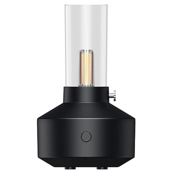 Ретро Рассеиватель Света Essential Oi LED Лампа Накаливания Night Light 150 мл Увлажнитель Воздуха Работает 5-8 Часов Для Дома