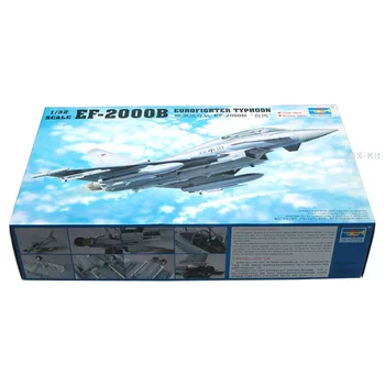 Трубач 02279 1/32 Eurofighter EF-2000B EF2000 Истребитель 