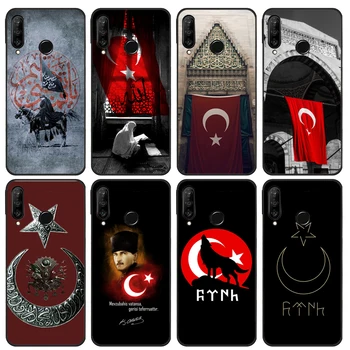 Турция Чехол с Турецким Флагом Для Huawei Nova Y61 Y60 Y70 Y90 5T 9 10 SE 3i 8i 11i P Smart 2019 P20 P40 Lite P30 Pro