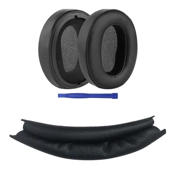 Удобная Сменная Подушка Для Оголовья Наушников Sony WH-XB900N Headbeam Чехлы на молнии Улучшают Опыт Ношения