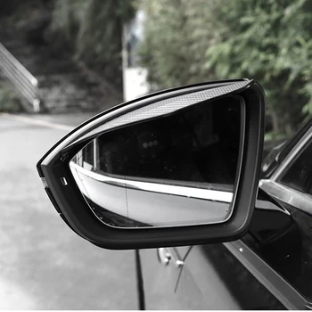 Универсальное Автомобильное Зеркало заднего Вида Дождевая Бровь Наклейка с Непромокаемыми Лезвиями заднего Вида