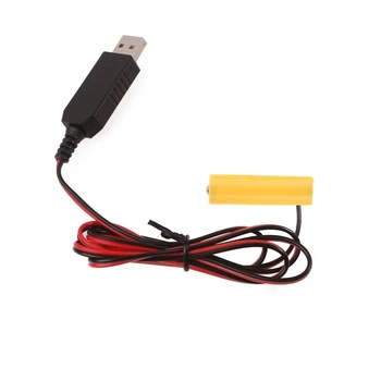 Универсальные Элиминаторы AA LR6 USB Кабель Питания USB от 5 В до 1,5 В AA LR6 AM3 для Светодиодной Подсветки Electronic B36A