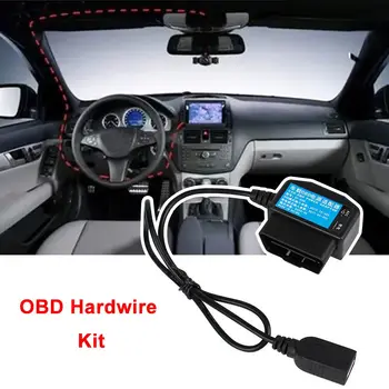 Универсальный Автомобильный Видеорегистратор Switch Wire Dash Cam Видеокамера Для Мониторинга Парковки OBD Hardwire Kit Автомобильный Зарядный Кабель