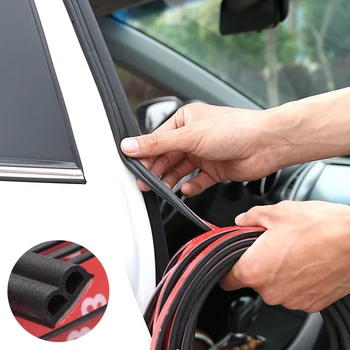 Уплотнитель Кромки Двери Автомобиля Длиной 5 М Звукоизоляционный Для Предотвращения Шума Toyota Corolla Avensis Yaris CHR