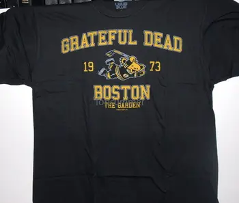 Футболка Grateful Dead Bruins Bobby O Bear Boston Garden 1973 в винтажном стиле