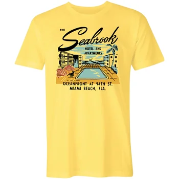 Футболка The Seabrook - Майами, Флорида - винтажный отель