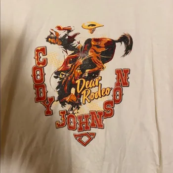 Футболка VTG Cody Johnson Dear Rodeo, размер от S до 3XL, мужская футболка II064